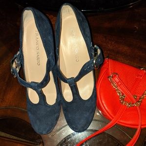 Blue 💙 Suede Shoes